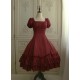 Faeries Daffodil First Waltz Square Neck Crushed Satin One Piece(Reservation/3 Colours/Full Payment Without Shipping)